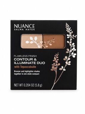NUANCE Salma Hayek Contour & Illuminate Duo Pearl Light & Shaded Sand